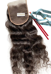 Natural Curl Closure - Prarvi Hair