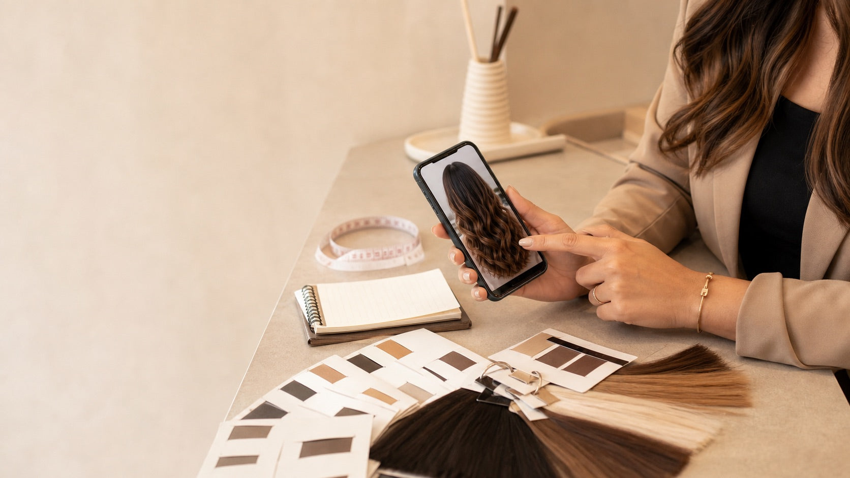Prarvi shade and texture consultation workspace